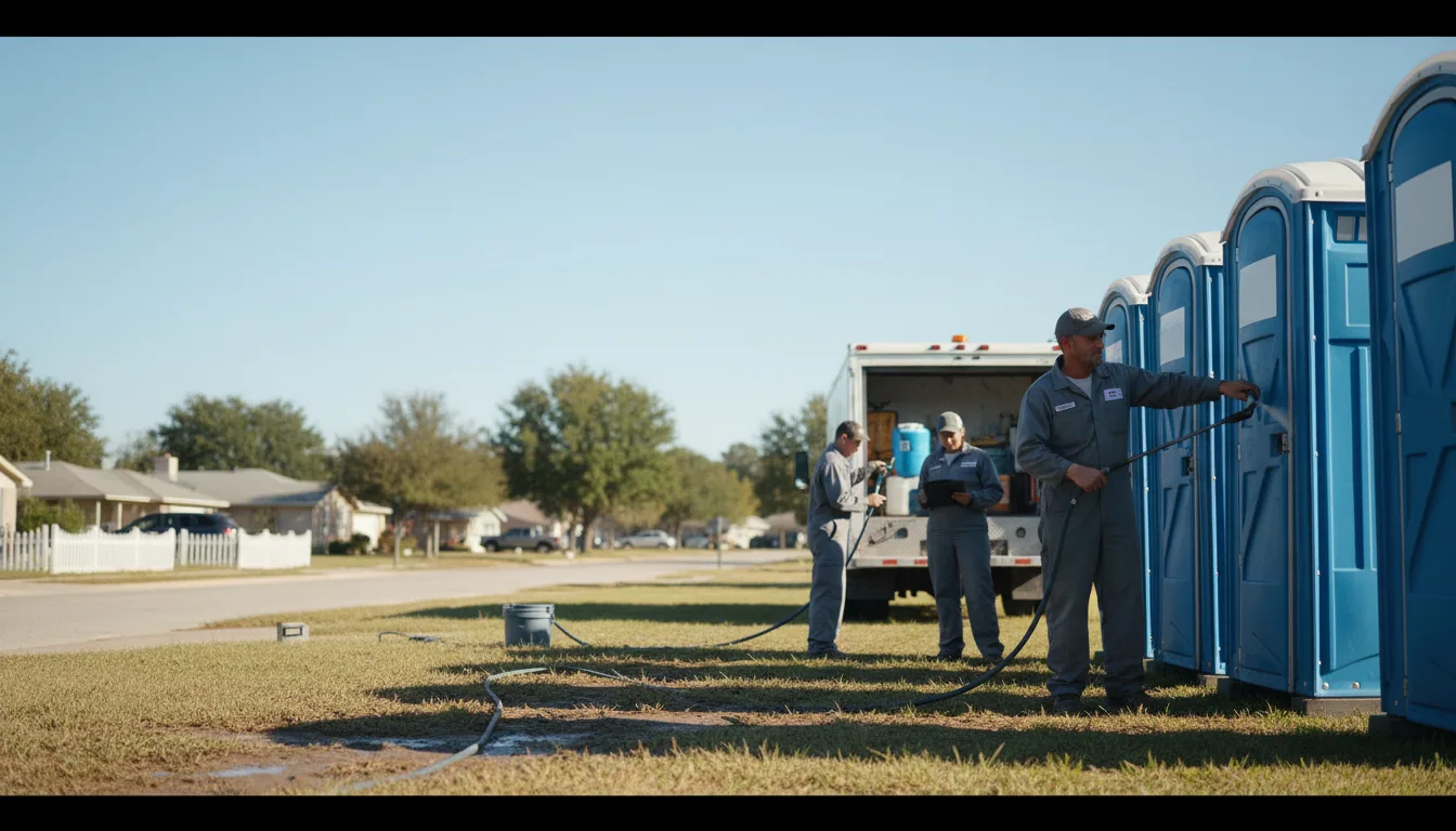Long-Term Portable Toilet Rental in Simpson, LA near me